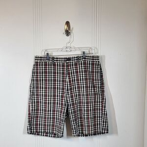 Daniel Cremieux Men's Plaid Cotton Shorts